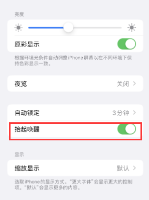 石碌镇苹果授权维修站分享iPhone轻点无法唤醒怎么办