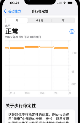 石碌镇iPhone手机维修如何在iPhone开启'步行稳定性通知'