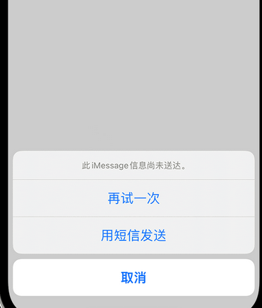 石碌镇apple维修iPhone上无法正常发送iMessage信息